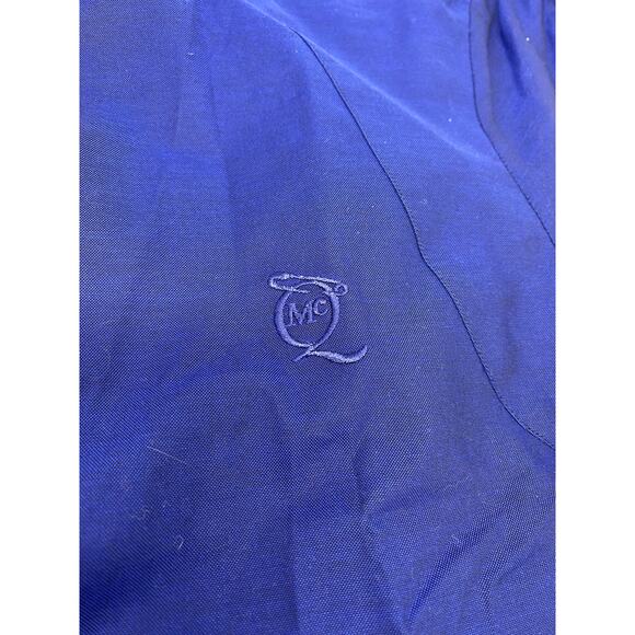 Alexander McQueen Small Solid Navy Blue Long Sleeve Button Down Shirt NWOT - Picture 3 of 5